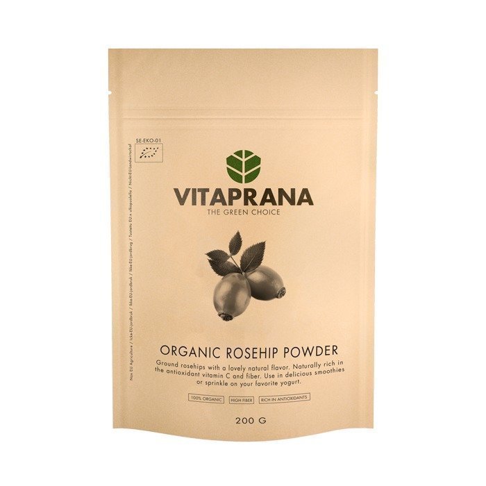 Vitaprana Organic Rosehip Powder 200 g