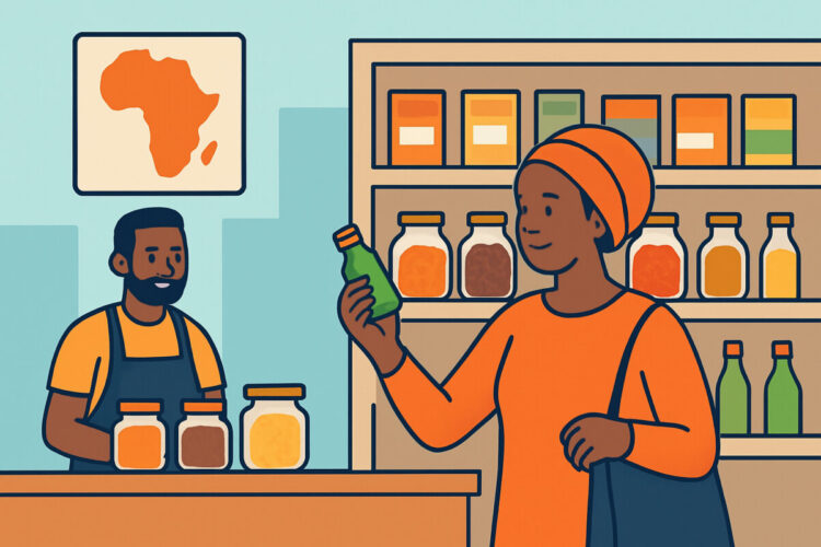 Afrikkalainen ruokakauppa – mausteet ja erikoisuudet