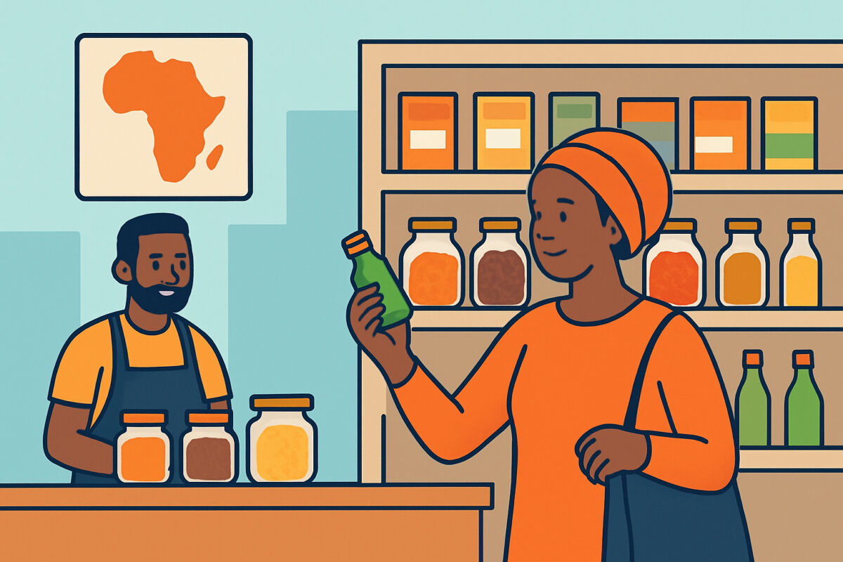 Afrikkalainen ruokakauppa – mausteet ja erikoisuudet