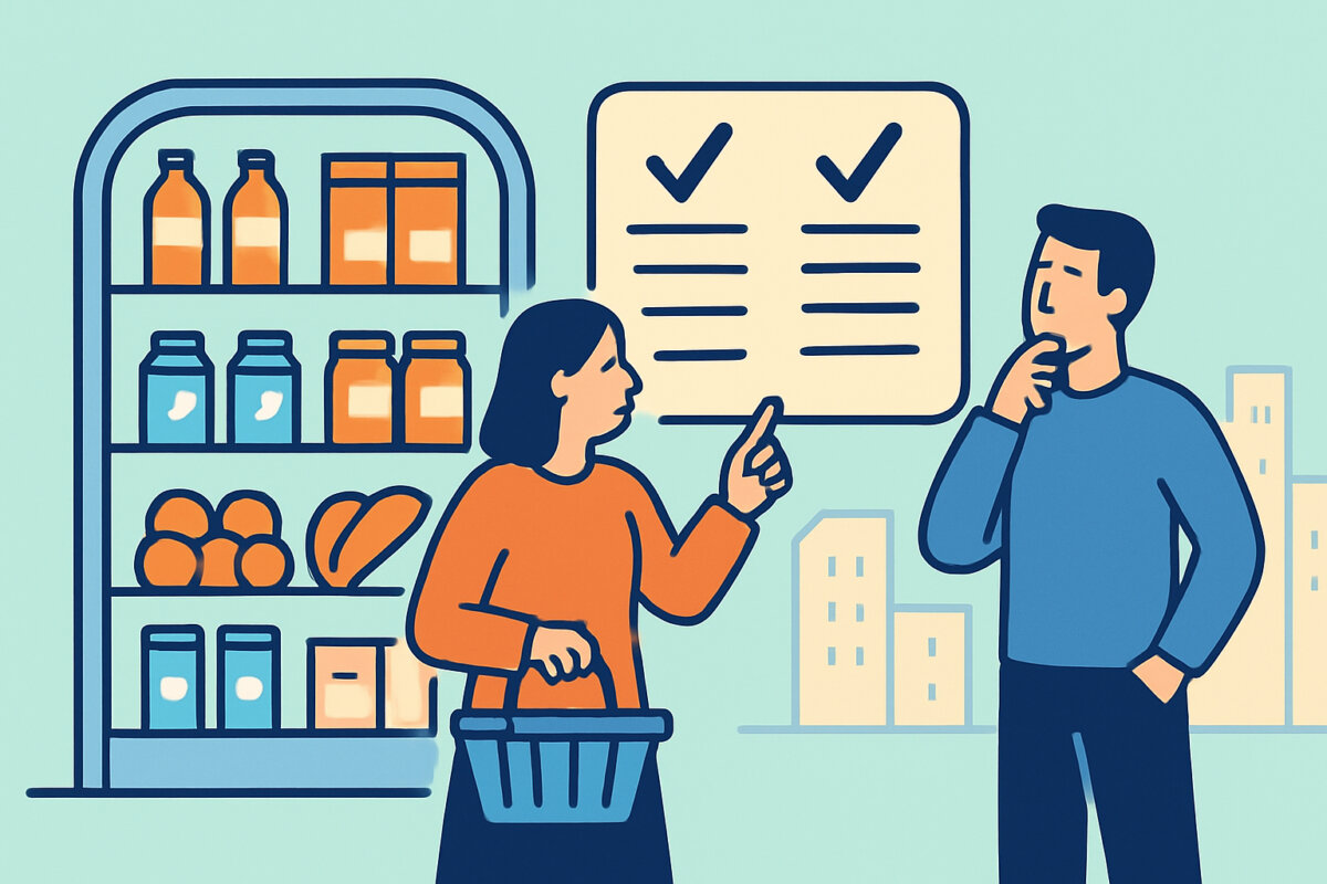 Supermarketit ja niiden valikoiman vertailu